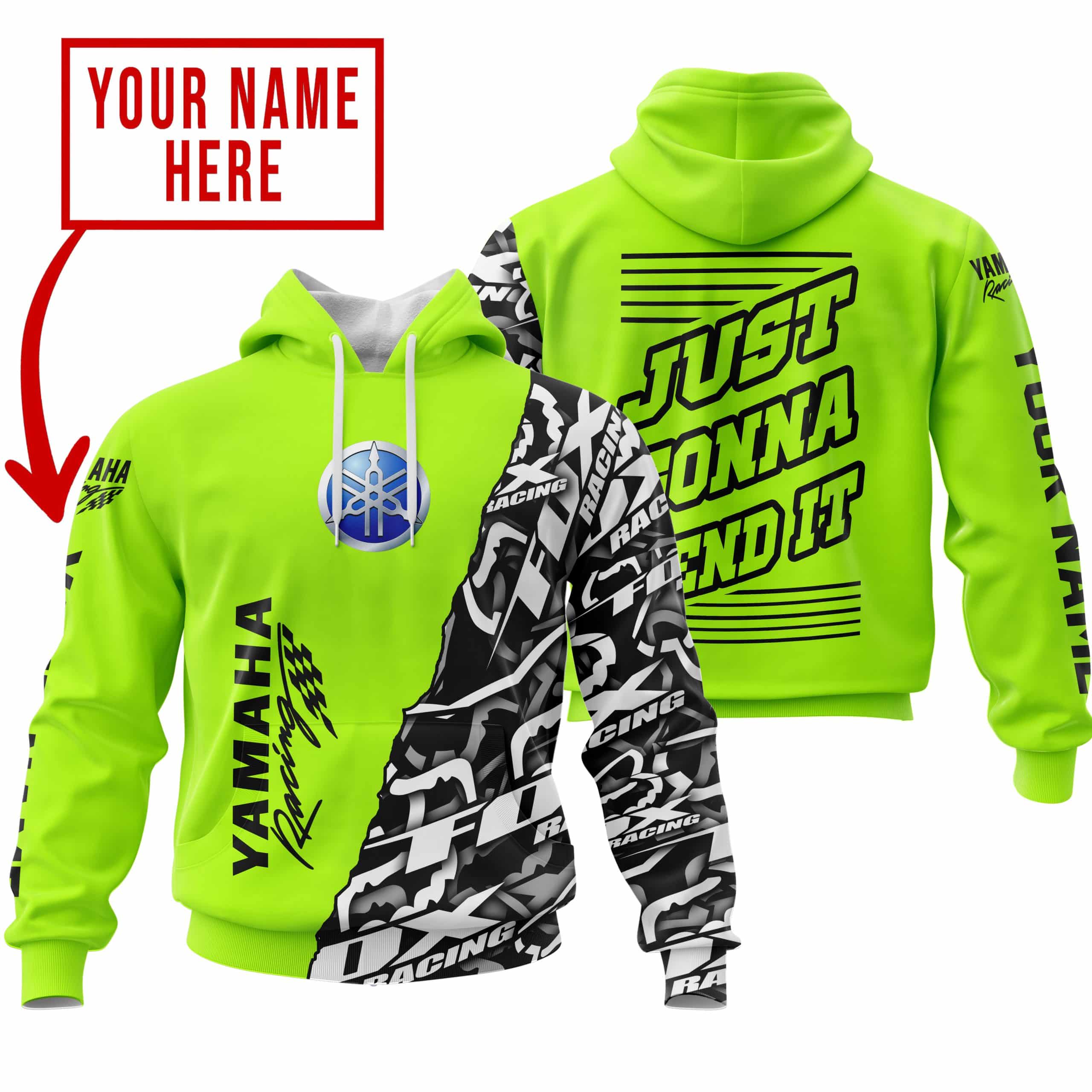 JUST GONNA SEND IT | YAMAHA RACING NEON | KID & ADULT