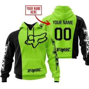 PREMIUM MX – CUSTOM NAME – FOX RACING -GREEN 1