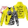 TOO FAST TO LIVE TOO YOUNG TO DIE – LIMITED EDITION – CUSTOM NAME – CAN AM – YELLOW