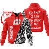 TOO FAST TO LIVE TOO YOUNG TO DIE – LIMITED EDITION – CUSTOM NAME – GAS GAS – RED