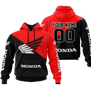 PREMIUM GIFT – CUSTOM NAME – HONDA – RED