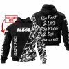 TOO FAST TO LIVE TOO YOUNG TO DIE – LIMITED EDITION – CUSTOM NAME – KTM – BLACK