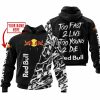 TOO FAST TO LIVE TOO YOUNG TO DIE – LIMITED EDITION – CUSTOM NAME – RED BULL – BLACK