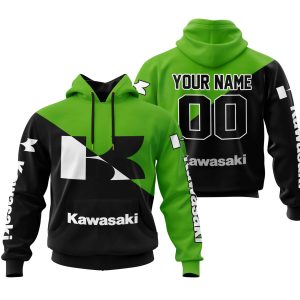 PREMIUM GIFT – CUSTOM NAME – KAWASAKI – GREEN