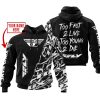 TOO FAST TO LIVE TOO YOUNG TO DIE – LIMITED EDITION – CUSTOM NAME – FLY RACING – BLACK