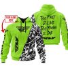 TOO FAST TO LIVE TOO YOUNG TO DIE – LIMITED EDITION – CUSTOM NAME – FLY RACING – GREEN 1