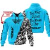 TOO FAST TO LIVE TOO YOUNG TO DIE – LIMITED EDITION – CUSTOM NAME – FLY RACING – SKY BLUE