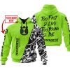 TOO FAST TO LIVE TOO YOUNG TO DIE – LIMITED EDITION – CUSTOM NAME – HUSQVARNA – GREEN 1