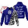 TOO FAST TO LIVE TOO YOUNG TO DIE – LIMITED EDITION – CUSTOM NAME – HUSQVARNA – NAVY