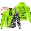 TOO FAST TO LIVE TOO YOUNG TO DIE – LIMITED EDITION – CUSTOM NAME – HUSQVARNA – NEON