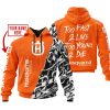 TOO FAST TO LIVE TOO YOUNG TO DIE – LIMITED EDITION – CUSTOM NAME – HUSQVARNA – ORANGE