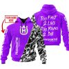 TOO FAST TO LIVE TOO YOUNG TO DIE – LIMITED EDITION – CUSTOM NAME – HUSQVARNA – PURPLE