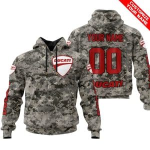 LIMITED EDITION PRODUCTS – US ARMY – DUCATI RACING V1 – CUSTOM NAME