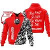 TOO FAST TO LIVE TOO YOUNG TO DIE – LIMITED EDITION – CUSTOM NAME – SEA DOO – RED