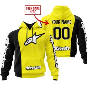 PREMIUM MX – CUSTOM NAME – ALPINESTARS – YELLOW