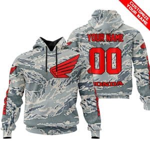 LIMITED EDITION PRODUCTS – US AIR PORCE – HONDA RACING V1 – CUSTOM NAME