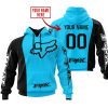 PREMIUM MX – CUSTOM NAME – FOX RACING -SKY BLUE