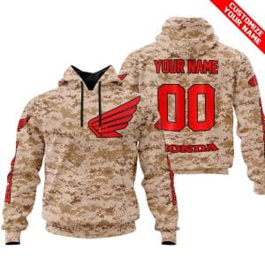 LIMITED EDITION PRODUCTS – US MARINE – HONDA RACING V1 – CUSTOM NAME