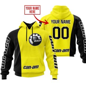 PREMIUM MX – CUSTOM NAME – CAN AM – YELLOW