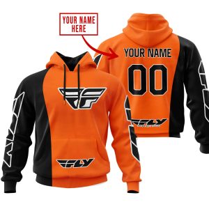 PREMIUM MX – CUSTOM NAME – FLY RACING – ORANGE