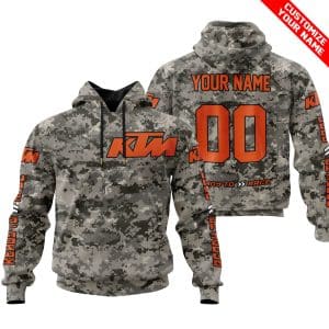 LIMITED EDITION PRODUCTS – US ARMY – KTM RACING V1 – CUSTOM NAME