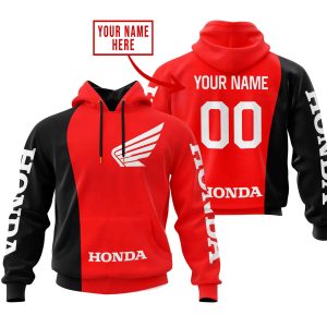 PREMIUM MX – CUSTOM NAME – HONDA – RED