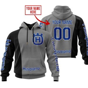 PREMIUM MX – CUSTOM NAME – HUSQVARNA – GREY