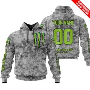 LIMITED EDITION PRODUCTS – US ARMY V1 – MONSTER ENERGY RACING V1 – CUSTOM NAME