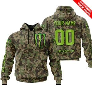 LIMITED EDITION PRODUCTS – US ARMY V3 – MONSTER ENERGY RACING V1 – CUSTOM NAME