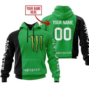 PREMIUM MX – CUSTOM NAME – MONSTER – GREEN