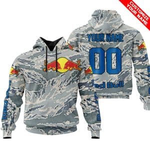 LIMITED EDITION PRODUCTS – US AIR PORCE – RED BULL RACING V1 – CUSTOM NAME