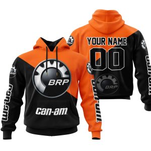 PREMIUM GIFT – CUSTOM NAME – CAN-AM – ORANGE
