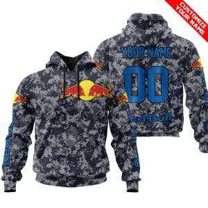 LIMITED EDITION PRODUCTS – US NAVY – RED BULL RACING V1 – CUSTOM NAME