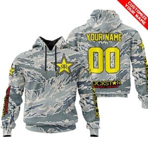 LIMITED EDITION PRODUCTS – US AIR PORCE – ROCKSTAR ENERGY RACING V1 – CUSTOM NAME