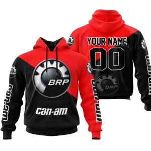 PREMIUM GIFT – CUSTOM NAME – CAN-AM – RED