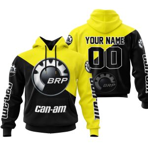 PREMIUM GIFT – CUSTOM NAME – CAN-AM – YELLOW