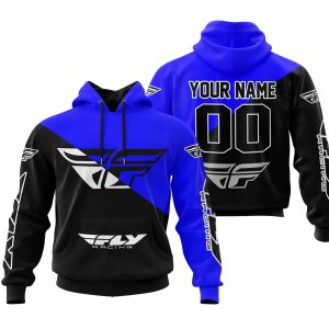PREMIUM GIFT – CUSTOM NAME – FLY RACING – BLUE