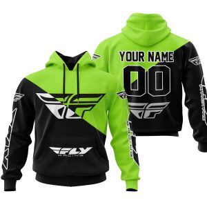 PREMIUM GIFT – CUSTOM NAME – FLY RACING – GREEN 1