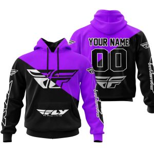 PREMIUM GIFT – CUSTOM NAME – FLY RACING – PURPLE