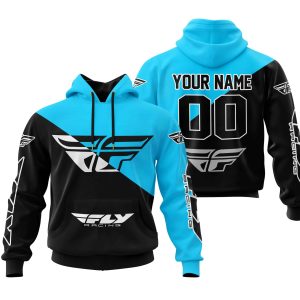 PREMIUM GIFT – CUSTOM NAME – FLY RACING – SKY BLUE