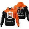 PREMIUM GIFT – CUSTOM NAME – HUSQVARNA – ORANGE