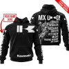 MX DAD – PERSONALISED GIFTS FOR CHILDREN & ADULTS – KAWASAKI – BLACK WHITE