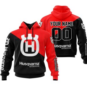 PREMIUM GIFT – CUSTOM NAME – HUSQVARNA – RED