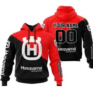 PREMIUM GIFT – CUSTOM NAME – HUSQVARNA – RED