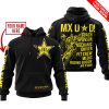 MX DAD – PERSONALISED GIFTS FOR CHILDREN & ADULTS – ROCKSTAR – BLACK YELLOW