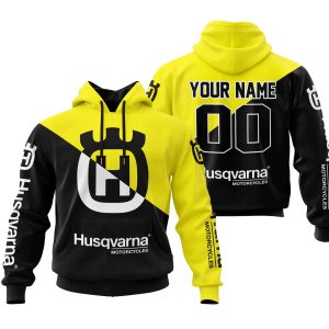 PREMIUM GIFT – CUSTOM NAME – HUSQVARNA – YELLOW