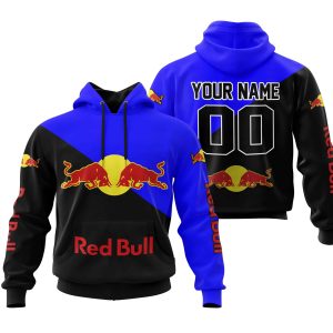 PREMIUM GIFT – CUSTOM NAME – REDBULL – BLUE