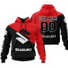 PREMIUM GIFT – CUSTOM NAME – SUZUKI – RED