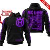 MX DAD – PERSONALISED GIFTS FOR CHILDREN & ADULTS – HUSQVARNA – BLACK PURPLE