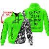 TOO FAST TO LIVE TOO YOUNG TO DIE – LIMITED EDITION – CUSTOM NAME – ALPINESTARS – GREEN